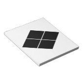 武田菱 ノートパッド (アングル)