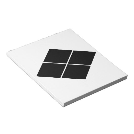 武田菱 ノートパッド (アングル)