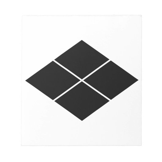 武田菱 ノートパッド (正面)