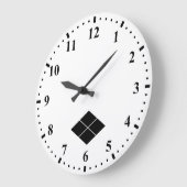 武田菱 ラージ壁時計 (傾斜)