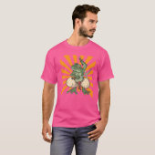 武者蛙サムライ Tシャツ (正面フル)