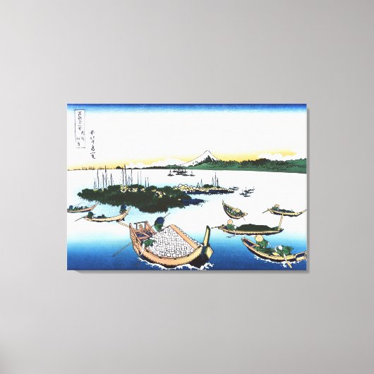 武蔵国佃島 キャンバスプリント (正面)