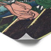 武蔵国千住 ポスター (角)