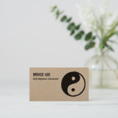 武術アーツインストラクタープレミアム 名刺 (スタンド正面)