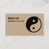 武術アーツインストラクタープレミアム 名刺 (正面)