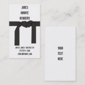 武術アーツインストラクター名刺 名刺 (正面/裏面)