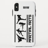武術アーツカスタムーのモノグラムの電話ケース Case-Mate iPhoneケース (裏面)