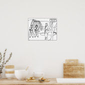 武術アーツカラーリング子供へポスター勅月 ポスター (キッチン)