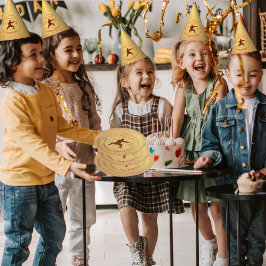 武術アーツカーテパーティー8子供の誕生日 ペーパープレート