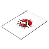 武術アーツクラブノート ノートブック (左側)