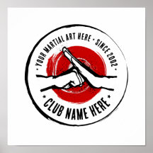 武術アーツクラブポスター