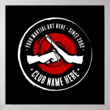 武術アーツクラブポスター