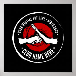 武術アーツクラブポスター ポスター