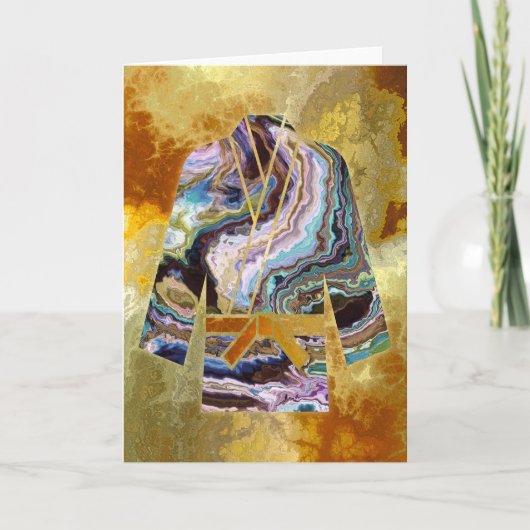 武術アーツグリーティングカード – 空手柔道敬公儀 カード (正面)