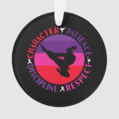 武術アーツコアバリュー – 空手 オーナメント (正面)