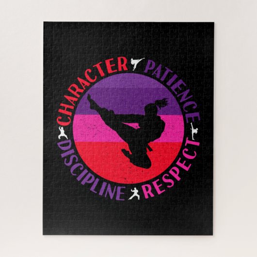 武術アーツコアバリュー – 空手 ジグソーパズル (縦)