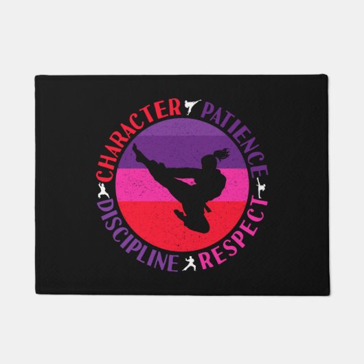 武術アーツコアバリュー – 空手 ドアマット (正面)