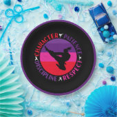 武術アーツコアバリュー – 空手 ペーパープレート (パーティー)