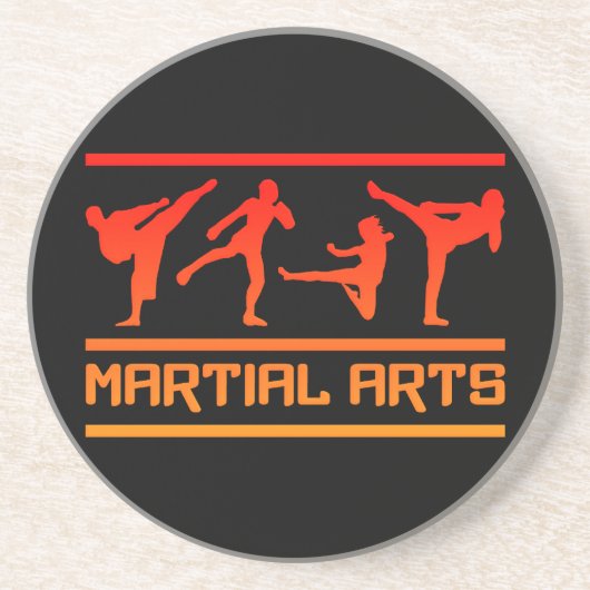 武術アーツコースター コースター (正面)