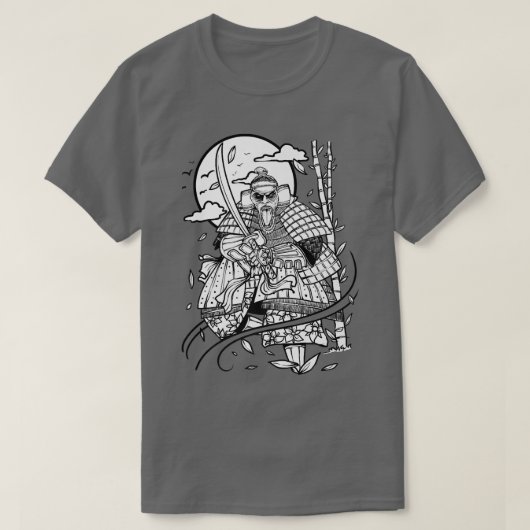 武術アーツサムライ武士道コードプレミアムTシャツ Tシャツ (デザイン正面)
