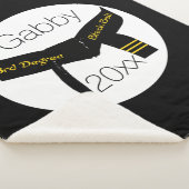 武術アーツサージディグブラックベルト シェルパブランケット (3/4)