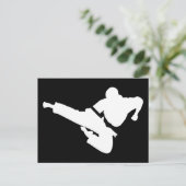 武術アーツシルエット ポストカード (スタンド正面)