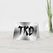 武術アーツシルバーTKD カード (正面)