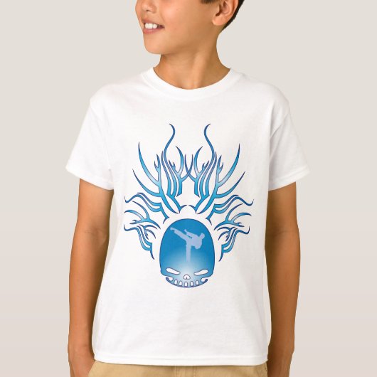 武術アーツスカル Tシャツ (正面)