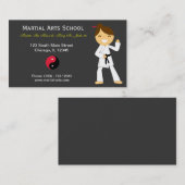 武術アーツスクール 名刺 (正面/裏面)