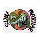 武術アーツスネーク マグネット (横)