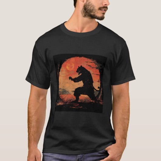 武術アーツタイガー Tシャツ (正面)