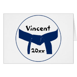 武術アーツダークブルーベルト