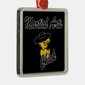 武術アーツチック#4 メタルオーナメント (右)