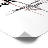 武術アーツテコンドテネツセルフコントロール ポスター (角)