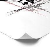 武術アーツテネズ不屈の精神 ポスター (角)