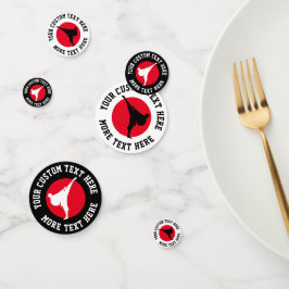 武術アーツテーマ空手バースデーパーティー紙吹雪 コンフェッティ