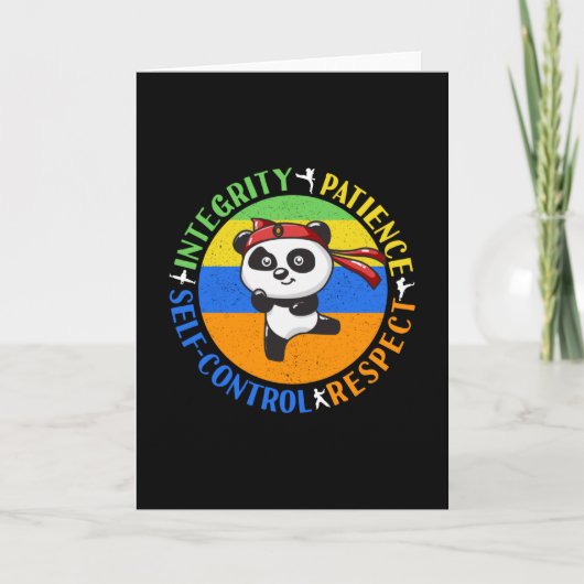 武術アーツバリュー – Boys Karate Mindset カード (正面)