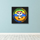 武術アーツバリュー – Boys Karate Mindset キャンバスプリント (インサイチュ (ウッドフロア))