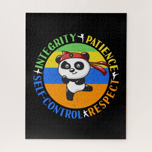 武術アーツバリュー – Boys Karate Mindset ジグソーパズル (縦)