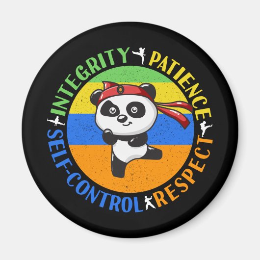 武術アーツバリュー – Boys Karate Mindset マグネット (正面)