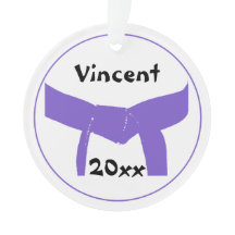 武術アーツパープルベルト