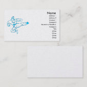 武術アーツビジネスカード 名刺 (正面/裏面)