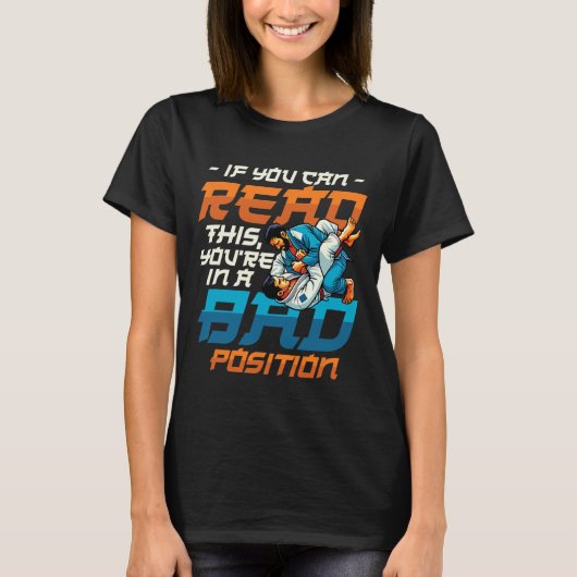 武術アーツファイター柔道空手ブラジル柔術 Tシャツ (正面)