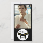 武術アーツファーディグブラックベルトフォトカード 案内状 (正面)