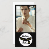 武術アーツファーディグブラックベルトフォトカード 案内状 (正面/裏面)