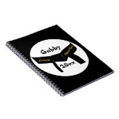 武術アーツフューチャーブラックベルト ノートブック (右側)