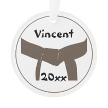 武術アーツブラウンベルトデイテッド