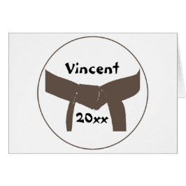 武術アーツブラウンベルト