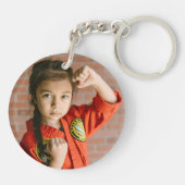 武術アーツブラウンベルト キーホルダー (裏面)