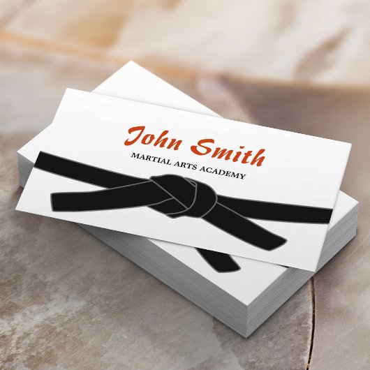 武術アーツブラックベルト道場プロフェッショナル 名刺